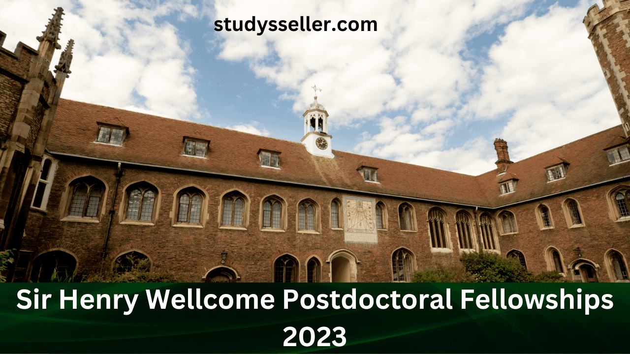 Sir Henry Wellcome Postdoctoral Fellowships 2023